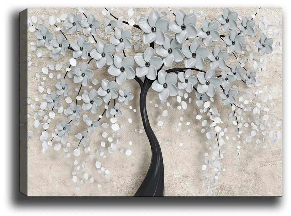 Tablou Canvas Gradina Japoneza, Multicolor, 100 x 70 cm