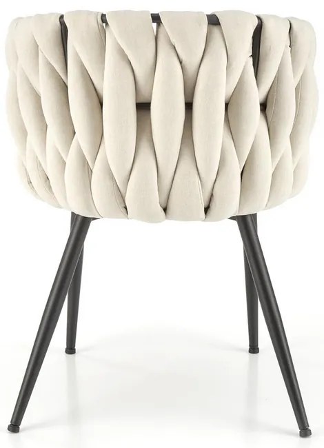 Scaun de bucaterie Noemi, crem