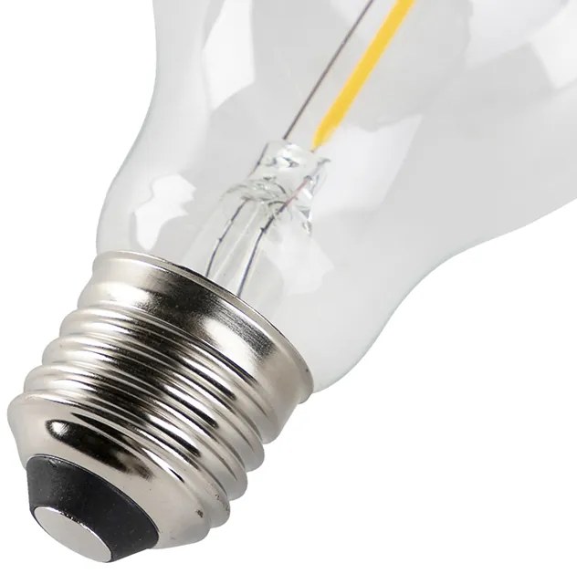 Set de 5 becuri LED E27 A60 1W 80lm 2200K
