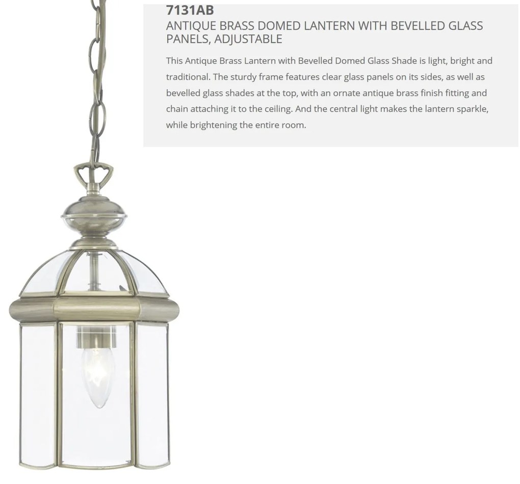 Pendul stil traditional Lanterns alama antic 7131AB SRT