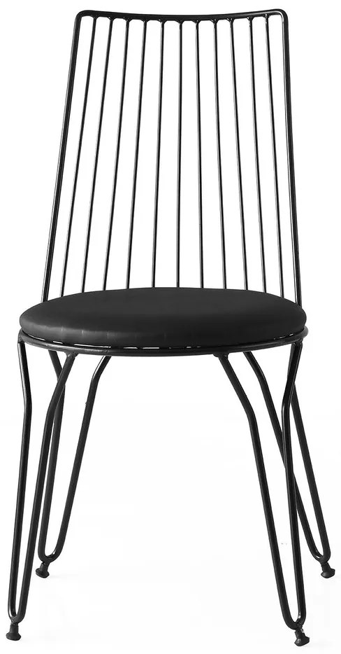 Set de scaune de sufragerie Ada Black, 2 buc.