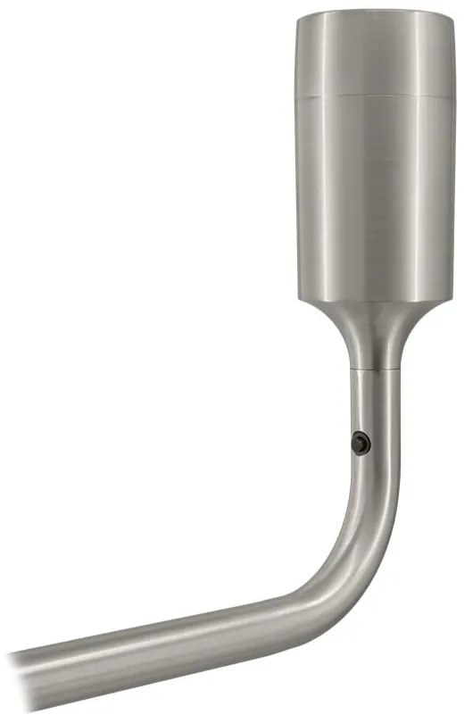 Aplică de perete argintie fără abajur din metal Santé – UMAGE