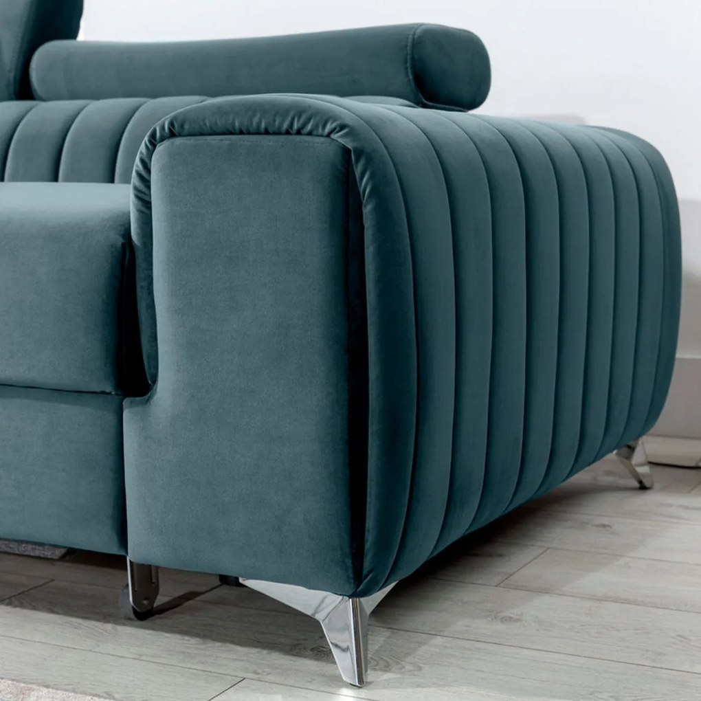 Coltar extensibil Grayson pe stanga Velvetmat 100