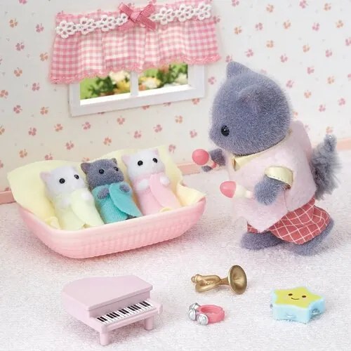 Pisica persană Tripleți Sylvanian Families