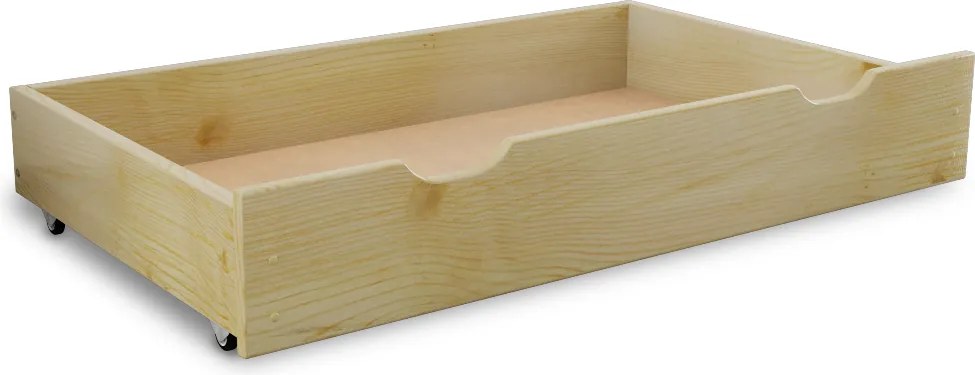 AKCE Úložný box pod postel 98 cm borovice II. jakost