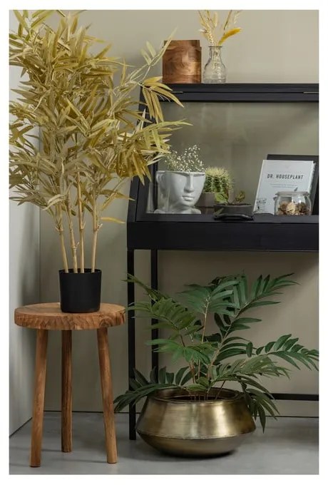 Măsuță auxiliară rotundă din lemn de acacia ø 32 cm Manzi – WOOOD