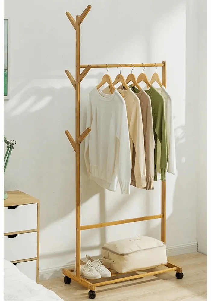 Stander haine, bambus, latime 60 cm, VIKIR TYP 2