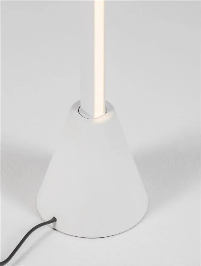 Lampa LED de podea stil minimalist LITEE alb