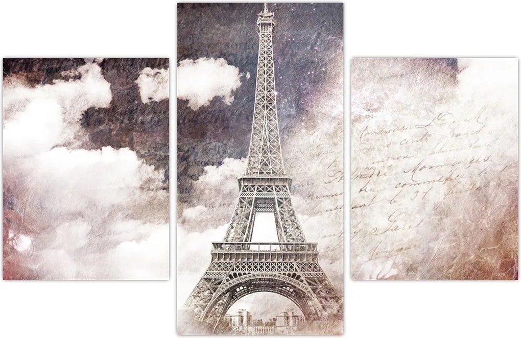 Tablou - Turnul Eiffel, Paris, Franța (90x60 cm)