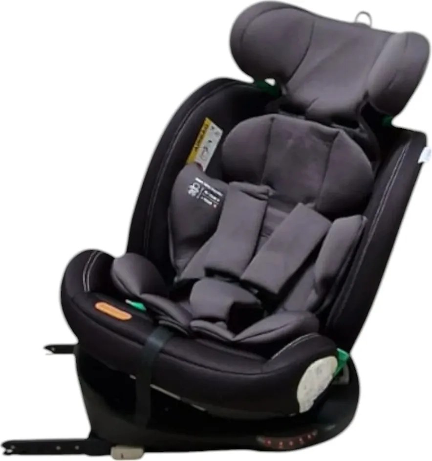 Scaun Auto cu Isofix Baby Care™ HD18, Cu rotire 360 grade, Omologare R-129 i-Size, 0-36 kg, Tetiera reglabila, Transformabil in scoica auto, Sistem