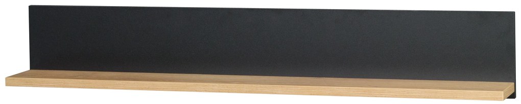 Raft de perete Juha 10 (stejar lefkas + negru). 1087636