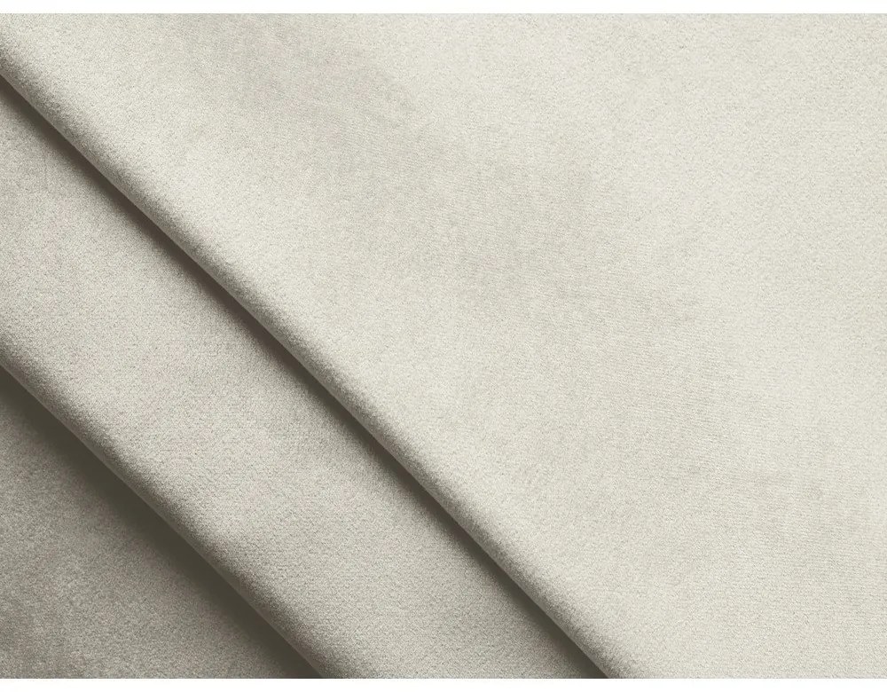 Colțar alb cu tapițerie din catifea (cu colț pe partea dreaptă) Moana – Makamii