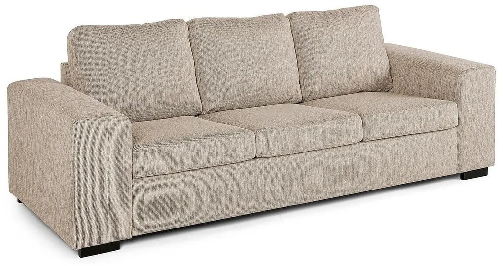 Canapea Scandinavian Choice B110Numărul de locuri: 3, Beige, 234x91x86cm, Tapiterie, Picioare: Lemn