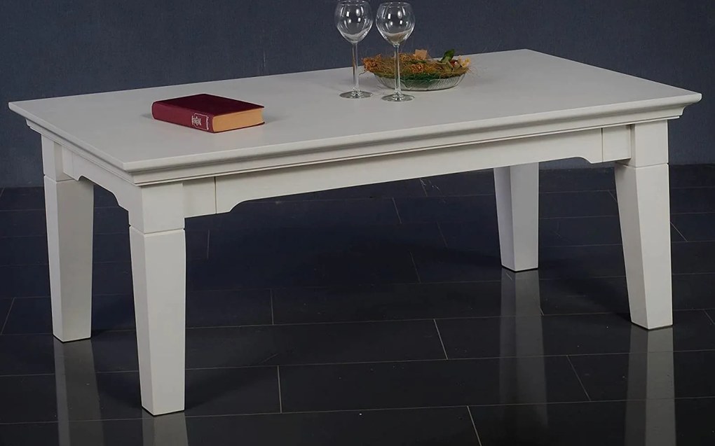Masă lemn masiv Cafea Ariana, 110 × 60 × 50 cm