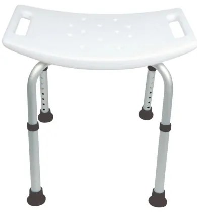 Vitility - Scaun pentru duș 53x49,5 cm, alb