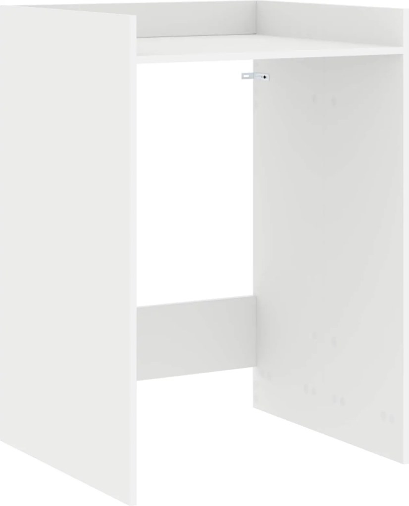 vidaXL Dulap pentru mașina de spălat Alb 67,5 x 62 x 97 cm