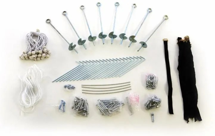 Adăpost din prelată 3,3×4,8 m (16 m²) – PVC 550 g/m²