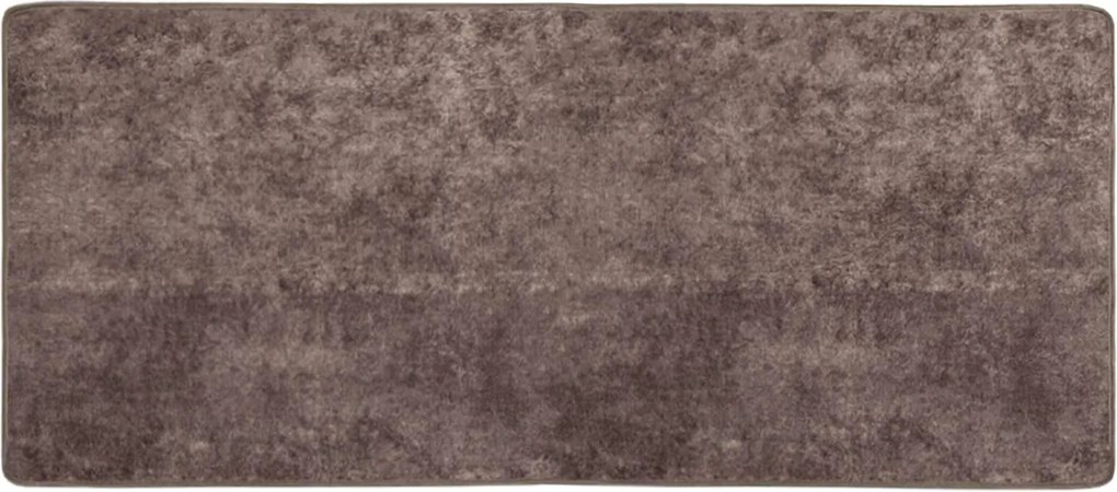 vidaXL Covor Runner MARSA Gri 100 x 50 cm Poliester și PVC