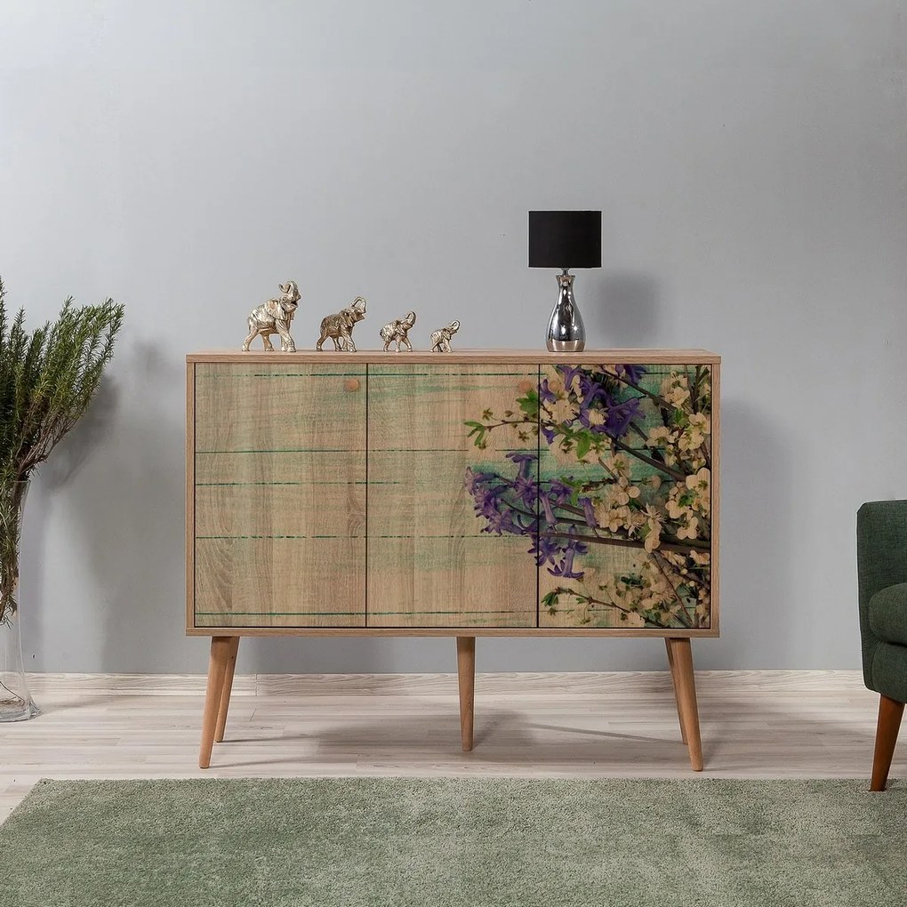 Dulap Mega Flowers Sonoma Oak