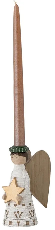 Sfeșnice din polirășină cu model de Crăciun 4 buc. Abba – Bloomingville