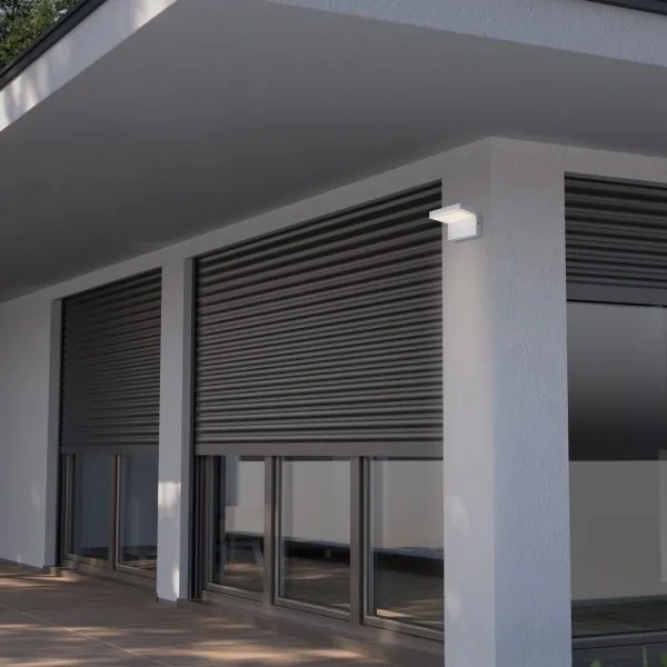 Aplică LED de exterior Rabalux 77093 ZARAGOZA LED/10W/230V IP54 alb