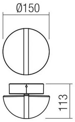Aplică LED de exterior SIERRA LED/10,8W/230V IP54 Redo 90364