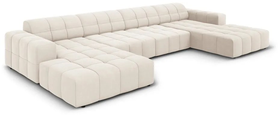 Coltar 6 locuri Chicago catifea L364 cm