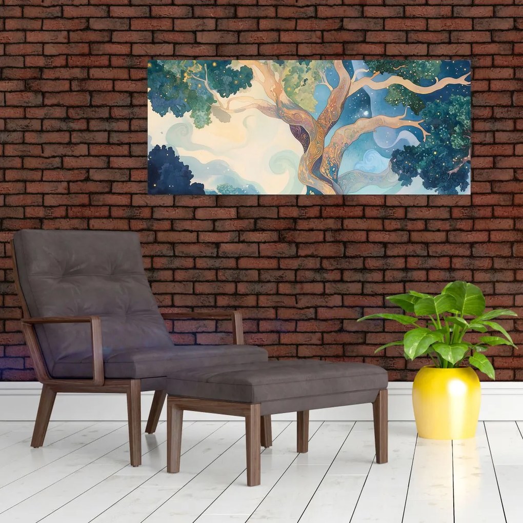 Tablou – Arbore cosmic (120x50 cm)