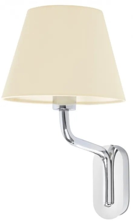 Aplica de perete moderna design elegant ETERNA crom/bej