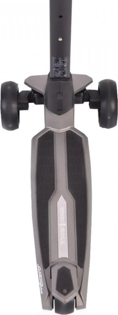 Trotineta copii pliabila din aluminiu NOVOKIDS™ Lamborghini Kick N Roll Edition , Cu roti luminoase din silicon, 3 roti,pliabila, Maner reglabil pe