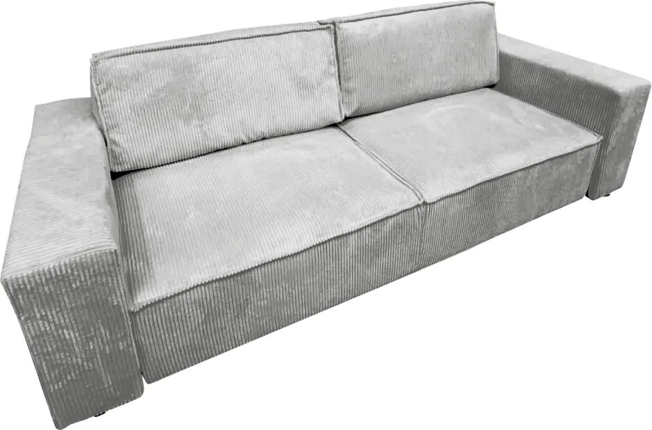 Canapea extensibilă, gri deschis, HARPERA BIG SOFA