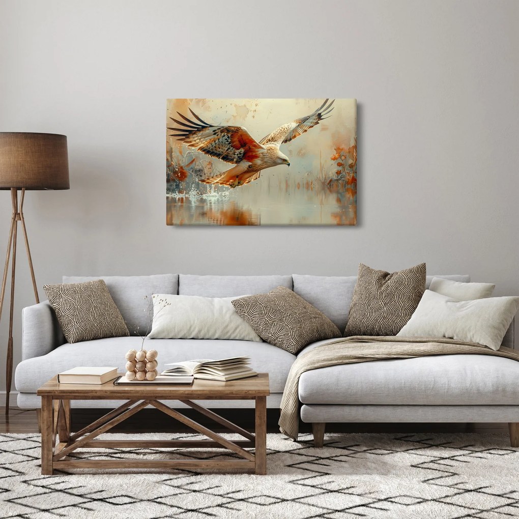 Tablou - Pasăre de pradă (90x60 cm)