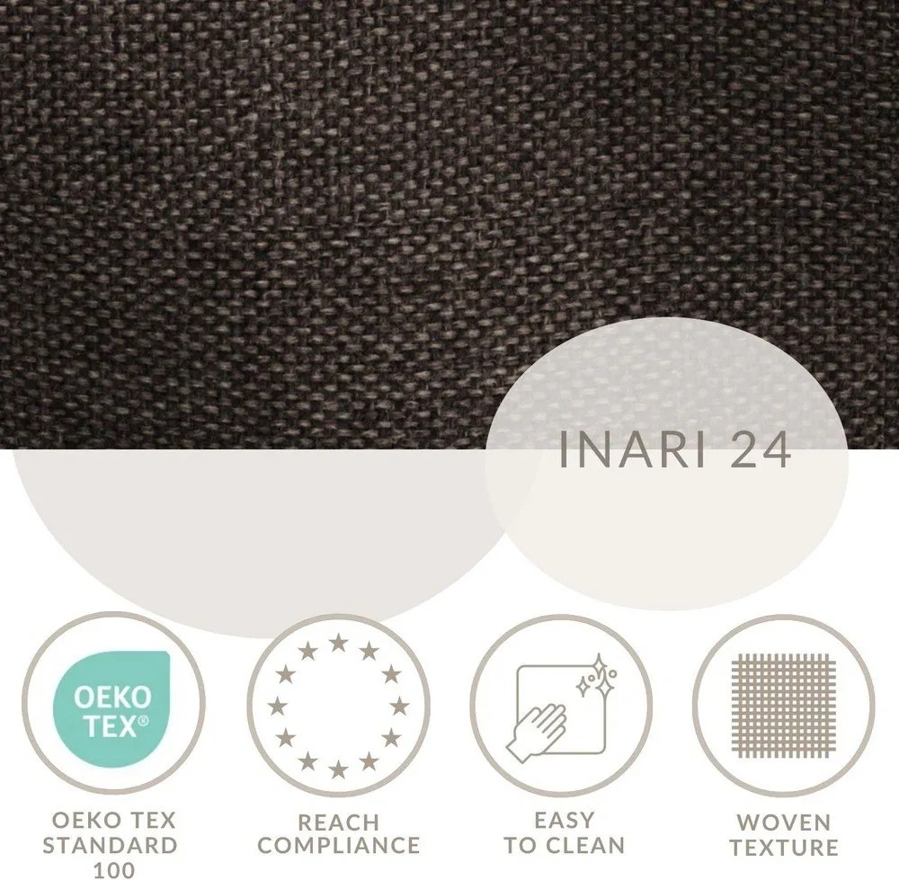 Pat boxspring maro cu spațiu de depozitare 200x200 cm Caya – Maison de Rêve