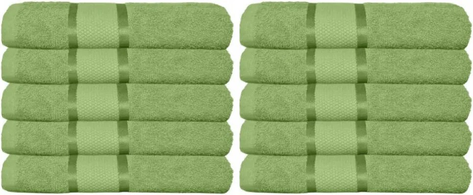 Set 10 Prosoape Premium din Bumbac 100% – 50×90 cm, 400g, Absorbție Superioară