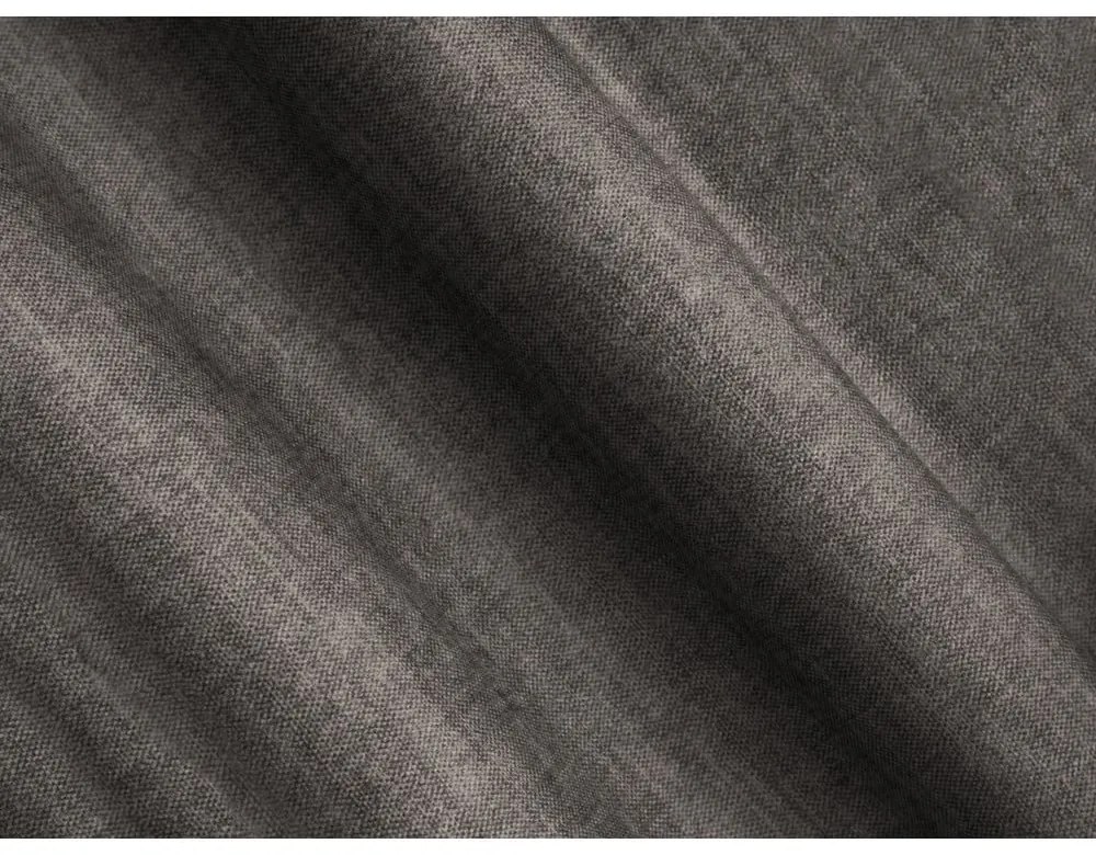 Colțar gri cu tapițerie din catifea (cu colț pe partea dreaptă/în formă de "U") Loretto – Cosmopolitan Design