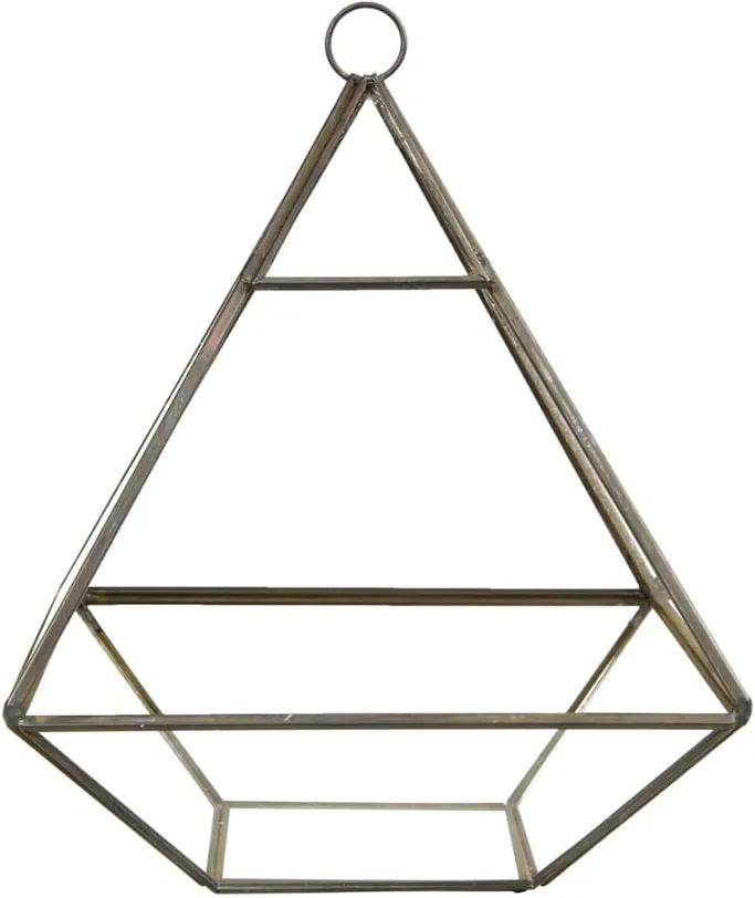 Piramidă suspendată pentru flori Sass & Belle Black Pyramid