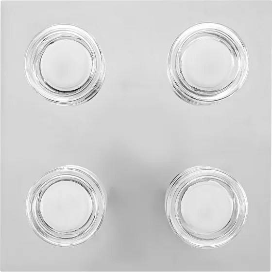 Osram - Plafonieră LED pentru baie ORBIS FLAME 4xLED/5,5W/230V IP44 crom