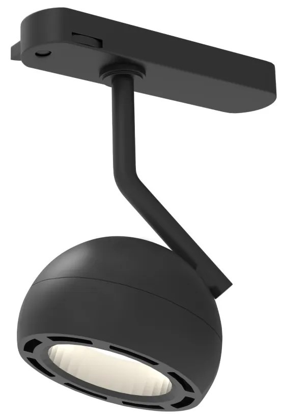 Spot LED directionabil pentru sina trifazata MAXLIGHT, HOSHI negru