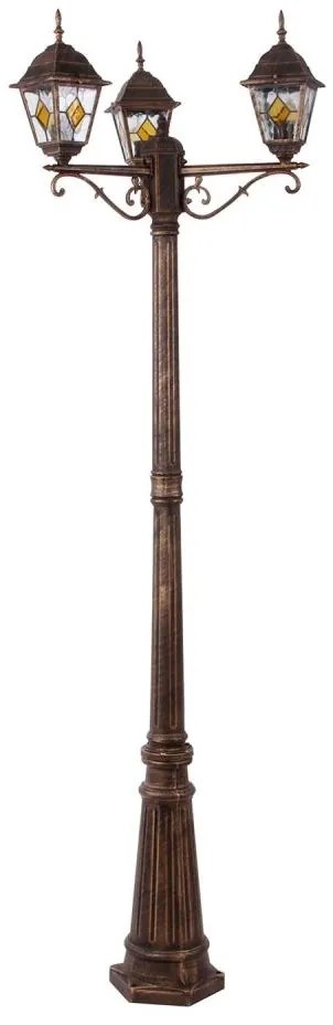 Rabalux 8186 - Lampă exterior MONACO 3xE27/60W/230V