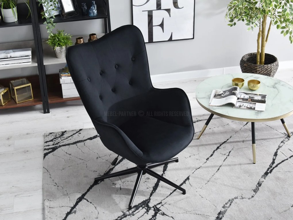 Fotoliu Truni (negru). Promo -19%. 1110418
