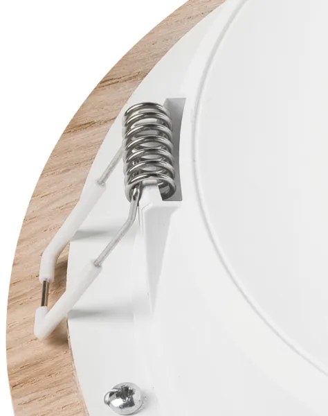 Corp de iluminat LED încastrat WOODY SPOT LED/16,5W/230V 4000K stejar ø 18,5 cm