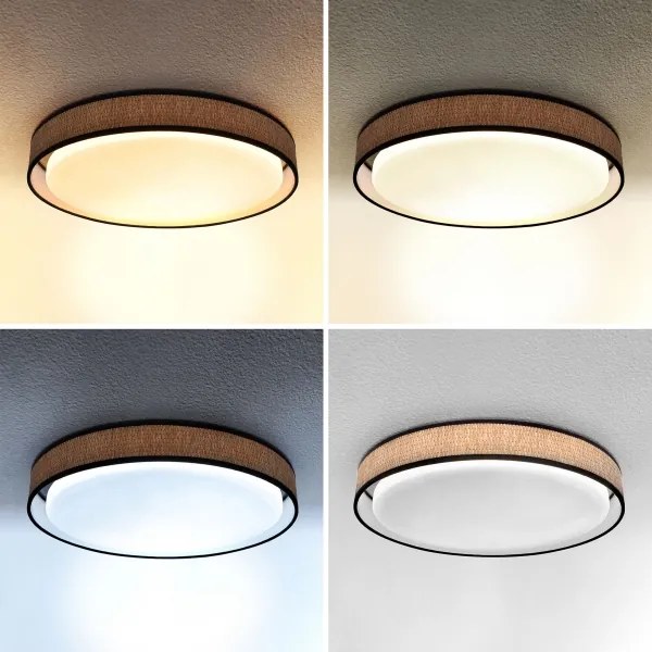 Plafonieră LED dimabilă Brilagi PILAR LED/48W/230V 3000-6500K + telecomandă