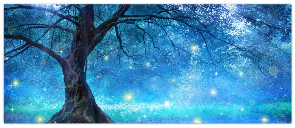 Tablou - Pădure mistică (120x50 cm)