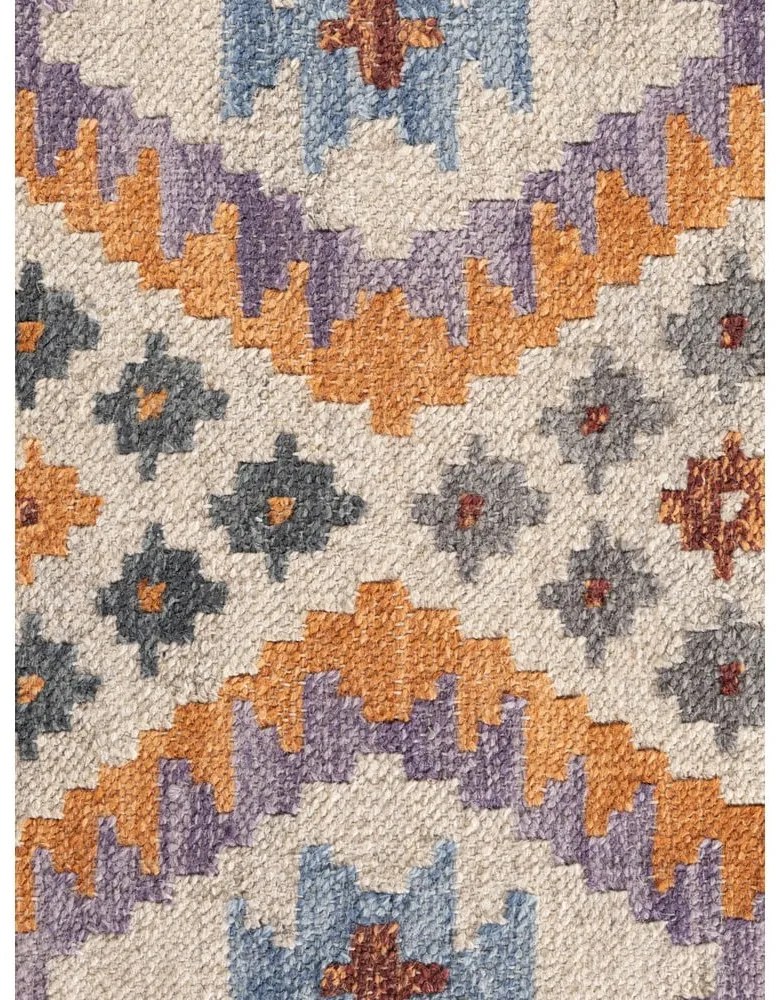 Covor tip traversă reversibil, țesut manual din lână 60x190 cm Kamal Oasis – Nouristan