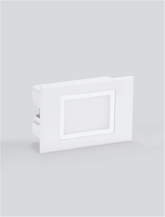 Spot LED incastrabil exterior, ambiental, IP65, RUDY alb