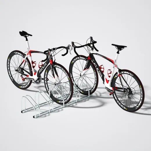 Deuba Suport pentru 5 biciclete - 130x32x27 cm