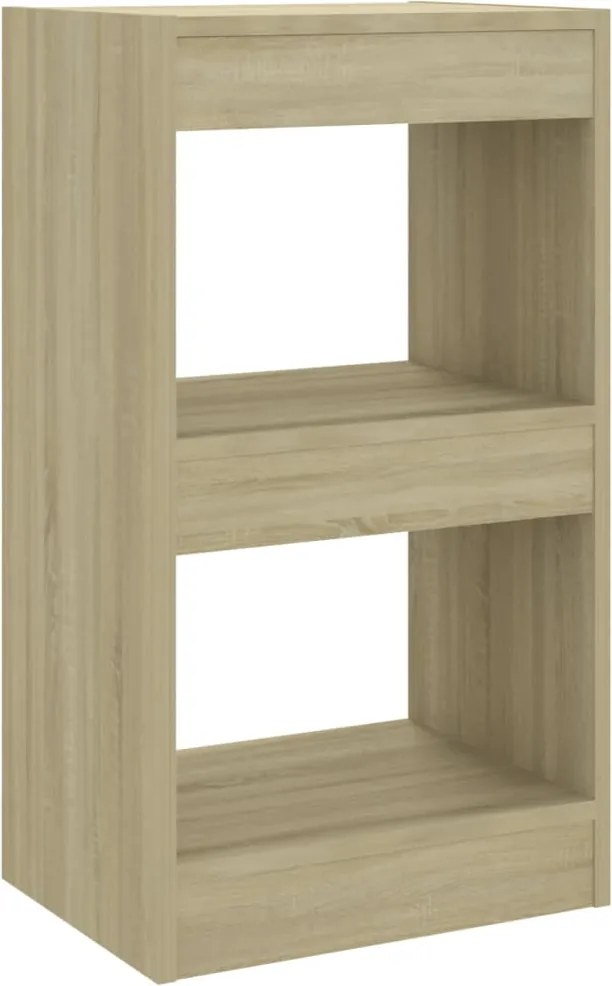 vidaXL Bibliotecă/Separator cameră, stejar sonoma, 40x30x72 cm