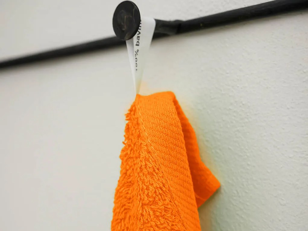 Prosop maini pentru copii Bella, portocaliu 30x50 cm, 100% bumbac