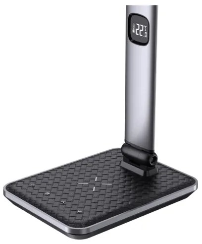 Immax 09105L - Lampă de birou LED+CCT dimabilă, cu încărcare wireless Qi, IDEAL, 8,5W/230V