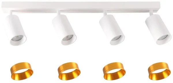 Spot MARIBEL 4xGU10/10W/230V alb